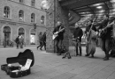 Streetmusik vor dem Hamburger Hanse Viertel –  Boom Drives Crazy, Deutschland, Hamburg, Kunst, Musik, Streetmusic