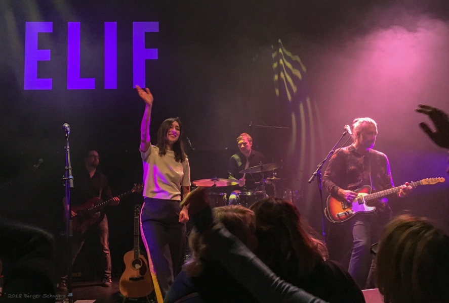 Konzert von Elif im Bremer Kulturzentrum Schlachthof.